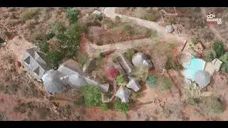Lion Hill Safari Lodge Aerial View | Drone Footage