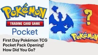 First Day Pokemon TCG Pocket Pack Opening - Beginner's Luck?