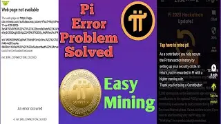 Pi Error Problem Solved |Creator Hancy| Solve Mining Problems with Creator Hancy | Pi mining error