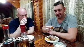 Вся правда о напитках Деда Пихура!! Дегустация на рыбалке!!!