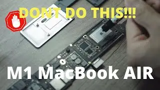 M1 MacBook Air Thermal Paste Reapplication - This thing is FAST!