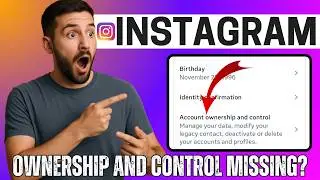 How to Fix Account Ownership and Control Not Showing on Instagram (2026)