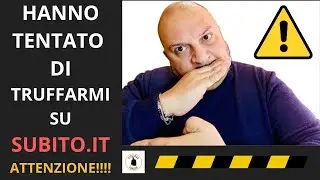ATTENTION!!! NEW SCAM ON SUBITO IT!!!!!!