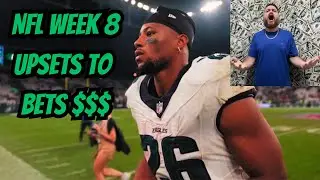 NFL WEEK 8 UPSETS TO BET| UNDERDOGS THAT CAN WIN !