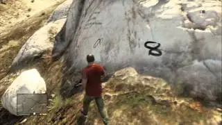 Grand Theft Auto V - Infinite 8 Killer Mystery Clues 3: (Rocks) Dead Bodies,  On The Run? Message