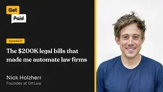 021: The $200K legal bills that made me automate law firms | Nick Holhzherr (GitLaw)