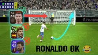 Ronaldo Is My Goalkeeper 😂 Penalty Kicks 😂You Can't Believe Last Save 🥵😱😱