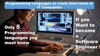 Programming Languages to crack interviews in IT Companies | Programming languages get a job