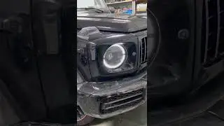 💥Mercedes Benz W463 Gelendwagen / замена фар Multibeam / тюнинг мерседес /  LED #mbcoding