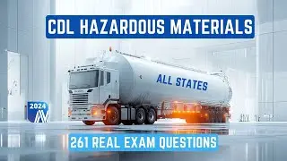 CDL Hazardous Materials Test 2024 | 100% pass | All states