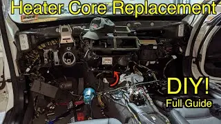 How to replace heater core//Heater Core Replacement (BMW)