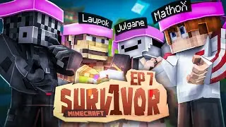 RÉUNIFICATION et COUP DE THÉÂTRE ! (Survivor Minecraft ft 18 Youtubers)