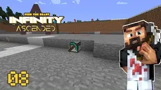 FTB Infinity Ascended (Evolved) #8 - Minage automatisé !