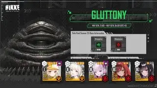 Solo Raid LVL VI Boss Gluttony | Goddess Of Victory : NIKKE