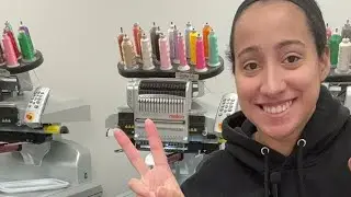 Angela Jasmina is live! Working on Orders for my Small Business! AJBLANKS pre-order