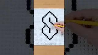Drawing Iconic S Symbol with LEGO Pencil ✏️