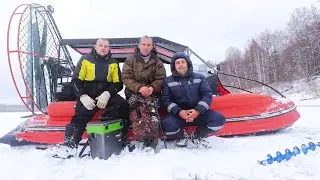 Рыбалка на Аэролодках ЛАНИ с начёвкой.