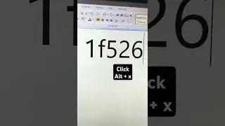 Making torch 🔦 symbol in Ms word. #msword