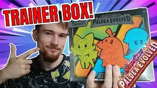 Otwieranie Kart Pokemon - Paldea Evolved Elite Trainer Box