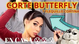 😱CORTE BUTTERFLY PELO LARGO, paso a paso en casa  #paulwattshair