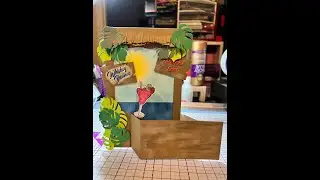 Tiki Bar Wiper Card