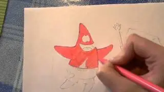 Уроки рисования для детей. Мультгерои фломастером.