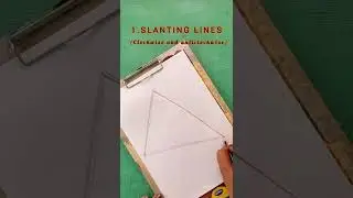 HOW TO IMPROVE DRAWING SKILLS👩‍🎨|DRAWING EXERCISES FOR BEGINNERS|LINE PRACTICE FOR BEGINNERS#shorts