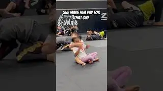 She made him pay for that one 
