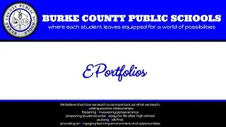 E-Portfolios
