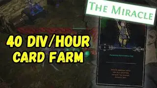 40 Div/Hour Farming Divination Cards [PoE 3.28 Mirage]