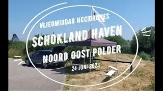 HCC drones Vliegmiddag Schokland Haven NO Polder 24 juni 2023