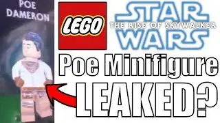 LEGO Star Wars Episode 9 Poe Dameron Minifigure Leak?