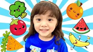 SMOOTHIE CHALLENGE, LEARN ABOUT FRUITS & VEGETABLES NAME FOR JUICING | Travis in WONDERLAND