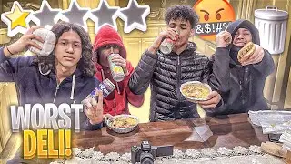WE WENT TO THE WORST RATED DELI...(BAD IDEA)