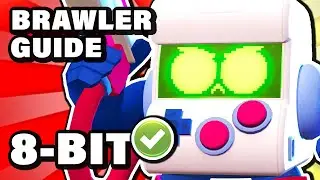 8-BIT meistern & gewinnen, Tricks & Strategien - Ultimativer Brawl Stars Brawler Guide ᴴᴰ🔥