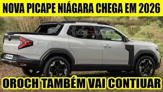 NOVA PICAPE RENAULT NIÁGARA TEM CONFIRMAÇÃO PARA 2026