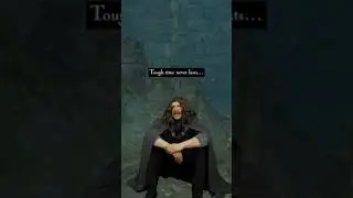 Asking an NPC for help in Dark Souls