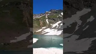 epic pondskim in Colorado #skiing #pondskim