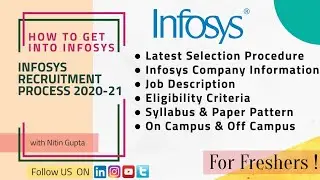 Infosys Recruitment Process 2020-2021 | Eligibility | Salary | Test Pattern | Syllabus | InfyTQ 2021