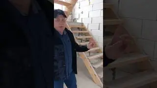 A life hack for builders: how to quickly make a temporary staircase? 