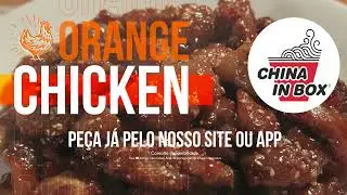 Orange Chicken do China in Box. É Doce? É Salgado?