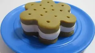 Play Doh Ice Cream Sandwich Мороженое из пластилина Плай До