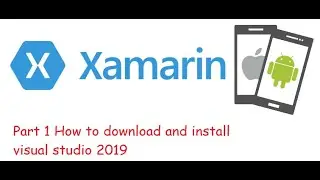 Part 1 How to download and install visual studio 2019