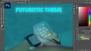 How to Create Hologram Effect in Photoshop