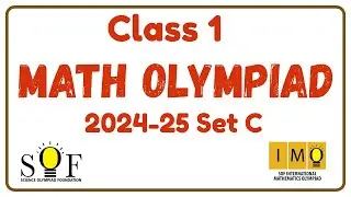 Class 1 Math Olympiad Question Paper 2024-25 | SOF IMO Class 1 Maths Olympiad Exam