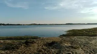 Stealth camping at a beautiful riverbank.
