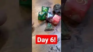 Day 6 of the 30 Day Dice Calendar! 