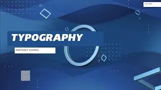 Adobe Premiere Pro Template MOGRT - Abstract Shapes Typography - Motion Array