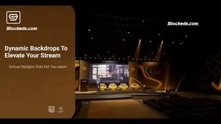 Stage YYEU | Unreal Engine Corporate Virtual Set | Integrated With Aximmetry