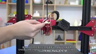 Creality CR-10S Pro Nozzle Throat Cleaning Tutorial